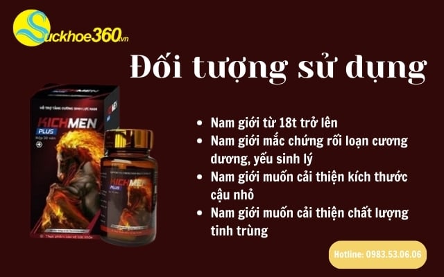 Đối tượng nên dùng sản phẩm