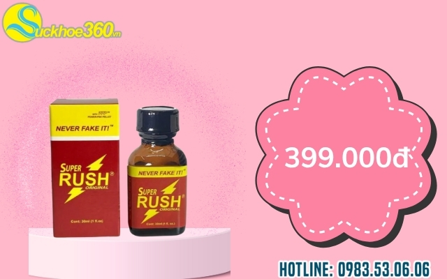 Popper Super Rush Red giá bao nhiêu?