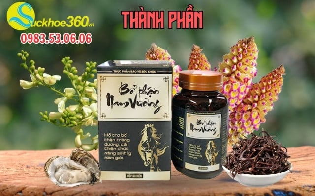 Thành phần của viên uống Bổ Thận Nam Vương