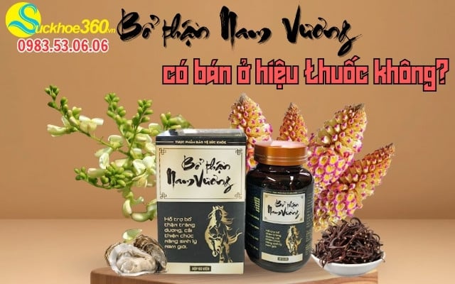 Bổ Thận Nam Vương có bán ở hiệu thuốc không?