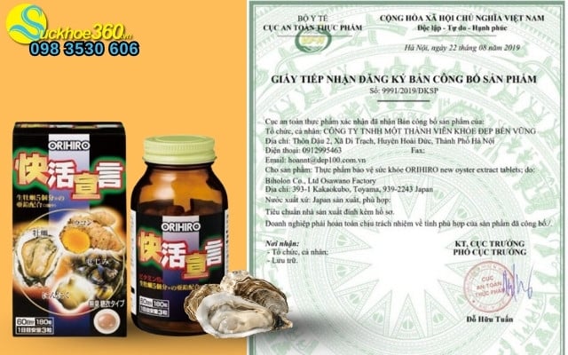 Sản phẩm Tinh Chất Hàu Nghệ Tỏi Orihiro có tốt không?