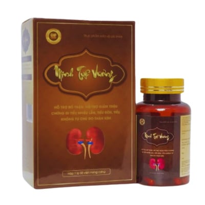 Bổ Thận Minh Tuệ Vương giúp bổ thận giảm tiểu đêm hộp 60 viên