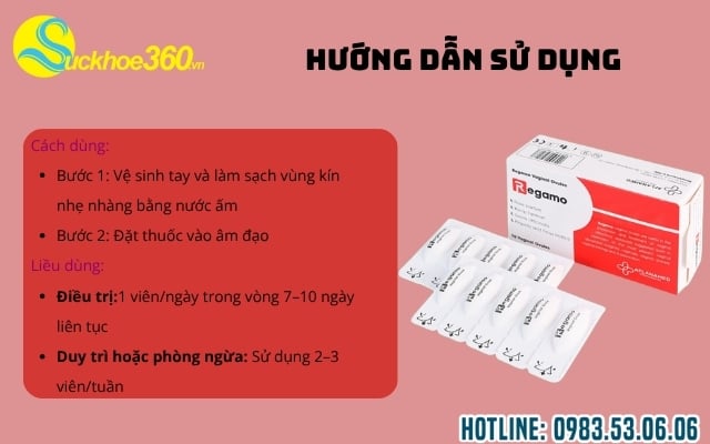 Hướng dẫn sử dụng Regamo đúng cách