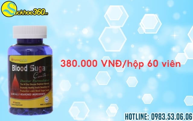 Blood Sugar Control Vitamins For Life giá bao nhiêu