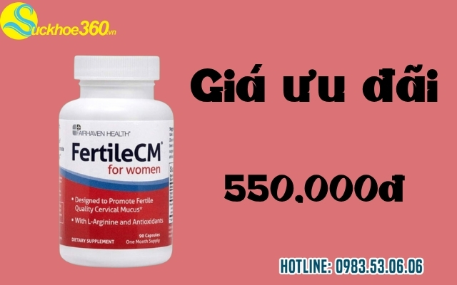 FertileCM giá bao nhiêu?