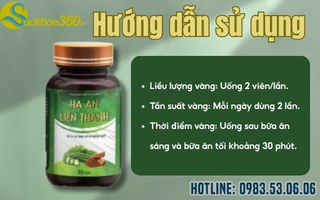 Hướng dẫn chi tiết cách sử dụng Hạ An Liên Thanh