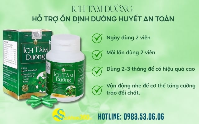 Hướng dẫn sử dụng Ích Tâm Đường đúng cách