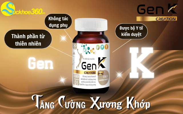 Dùng viên uống Gen K có tốt không?