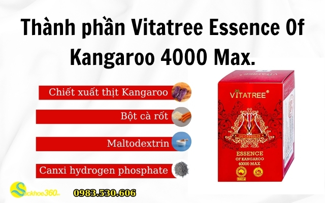 Viên uống Vitatree Essence Of Kangaroo