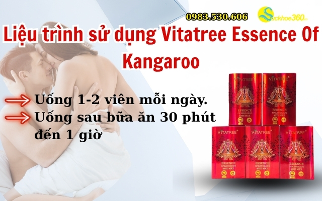 Viên uống Vitatree Essence Of Kangaroo