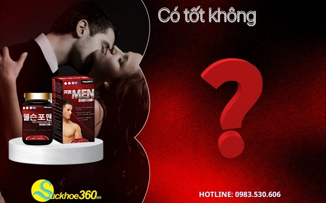 Welson for men có tốt không?