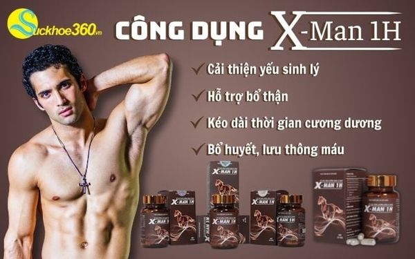 Công Dụng Chính Của X-Man 1H.