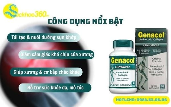 Công dụng nổi bật của Genacol Original