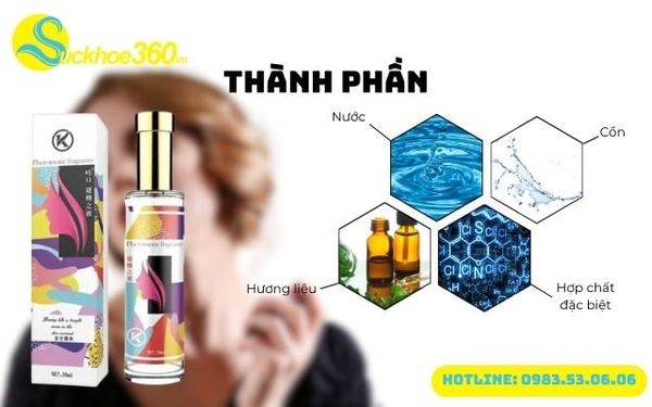 Thành phần của Pheromone Fragrance