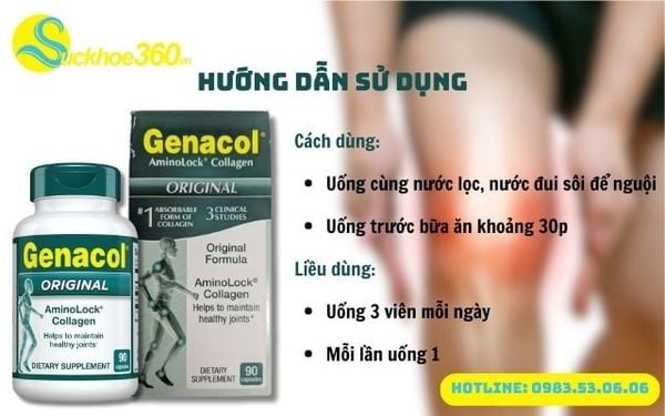 Hướng dẫn sử dụng Genacol Original