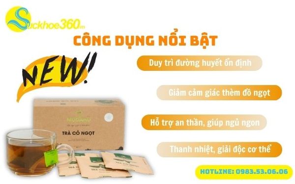 Trà cỏ ngọt Mudaru có công dụng gì