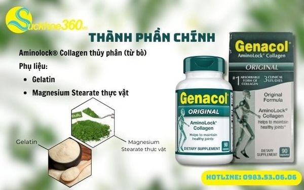 Thành phần chính của Genacol Original
