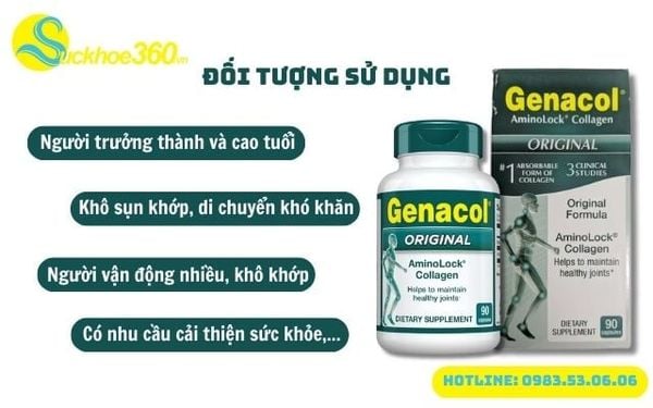 Đối tượng sử dụng Genacol Original