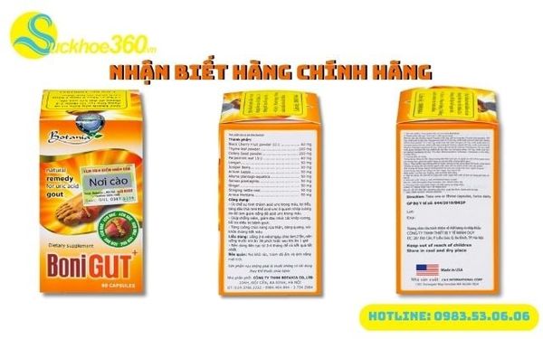 Boni Gut có hàng giả không? Làm sao để nhận biết