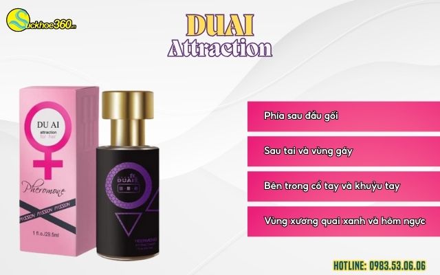 Duai Attraction huong dan su dung
