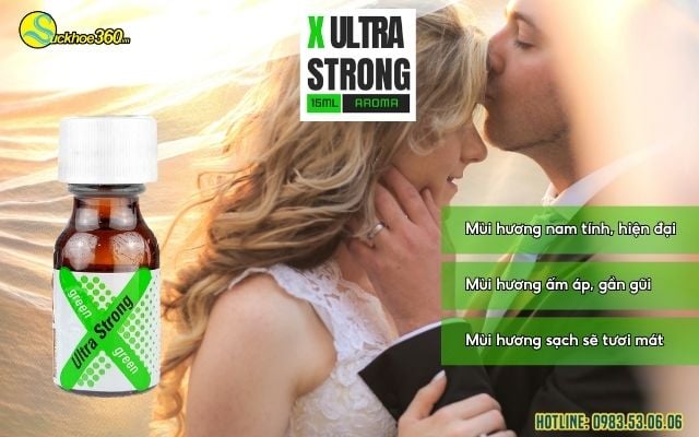 Green Ultra Strong mùi hương