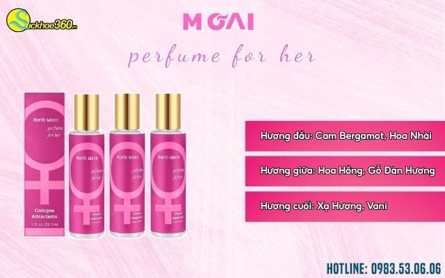 Moai Perfume for Her hương thơm