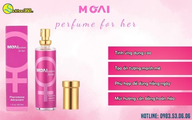 Moai Perfume for Her cong dung