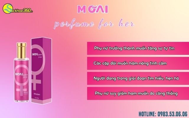 Moai Perfume for Her doi-tuong