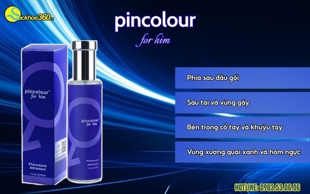 Pincolour for Him huong dan su dung