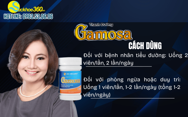 Hướng dẫn cách sử dụng Thanh Đường Gamosa hiệu quả