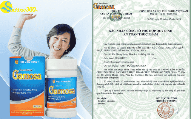 Dùng viên uống Thanh Đường Gamosa có tốt không?