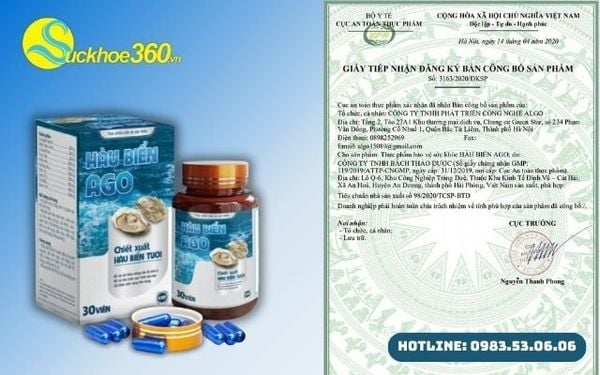 Viên Uống Hàu Biển Ago Có Tốt Không