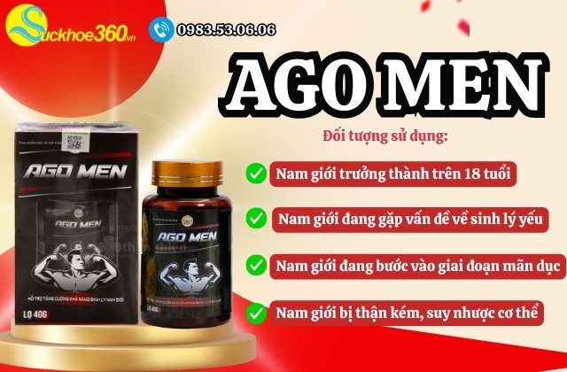 Đối tượng sử dụng Ago Men