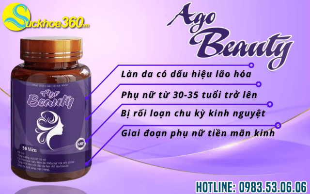 Ai nên dùng viên uống Ago Beauty