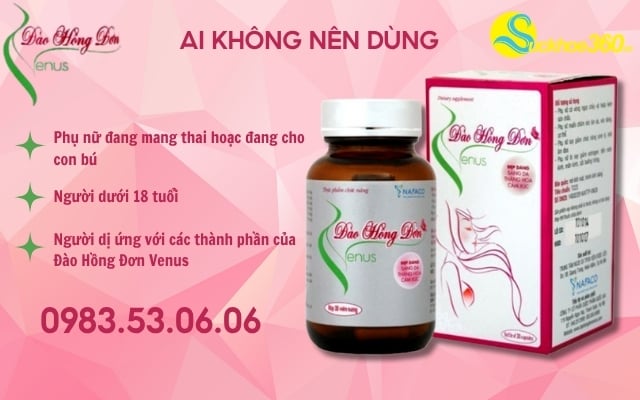 Đào Hồng Đơn Venus Có An Toàn Cho Phụ Nữ không?