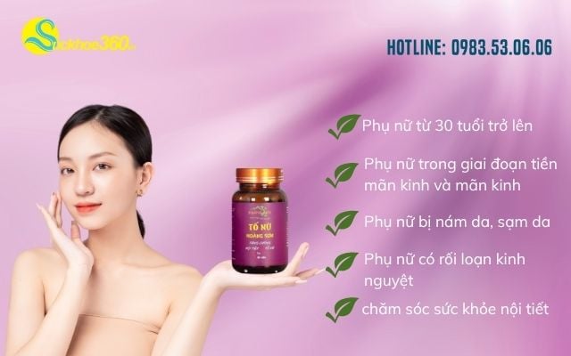 Ai nên sử dụng Tố Nữ Hoàng Sơn?