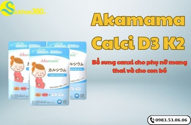 Akamama Calci D3 K2 là gì