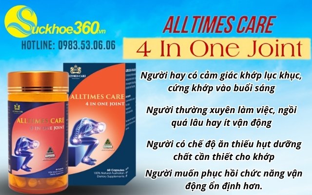 Đối tượng nào nên sử dụng Alltimes Care 4 in one joint