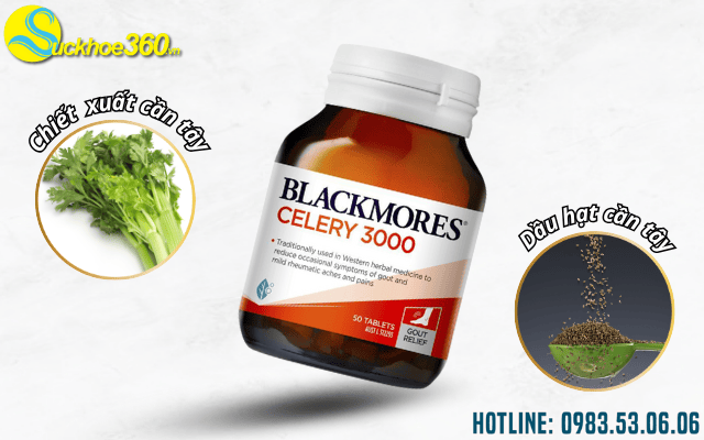 Thành phần chính của Blackmores Celery 3000