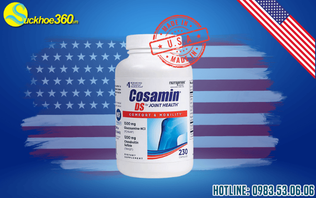 Xuất xứ của sản phẩm Cosamin DS For Joint Health