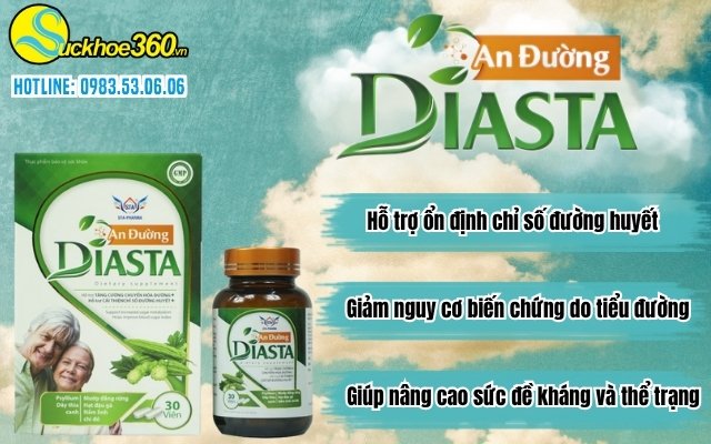 Hướng dẫn và liệu trình sử dụng An Đường Diasta