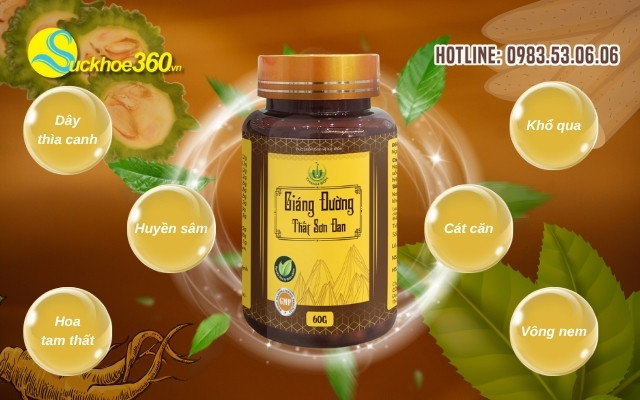 Giáng Đường Thất Sơn Đan gồm những thành phần nào?