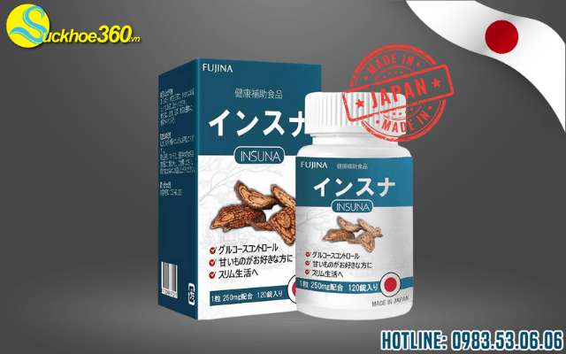 Xuất xứ của viên uống Insuna Nhật Bản