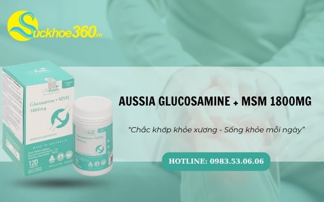 Viên uống Aussia Glucosamine + MSM 1800mg là gì?
