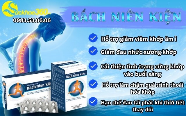 Những công dụng của Bách Niên Kiện