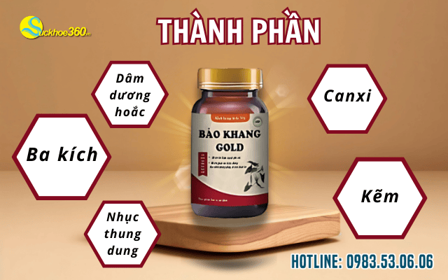 Bảo Khang Gold thành phần