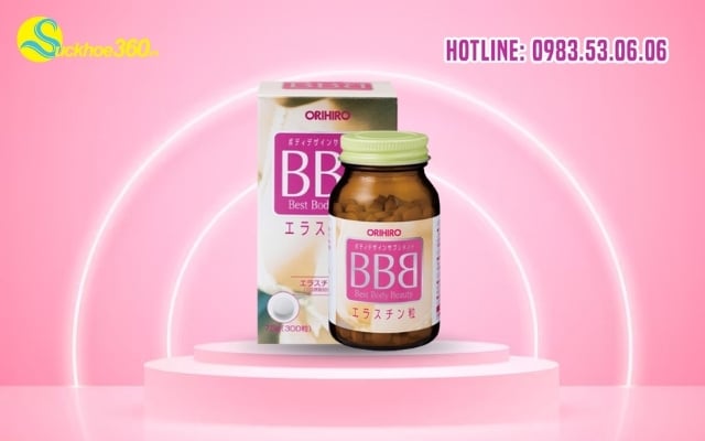 Viên uống BBB Nhật Bản giá bao nhiêu?