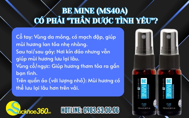 Hướng Dẫn Sử Dụng Be Mine (MS40A) Đúng Cách