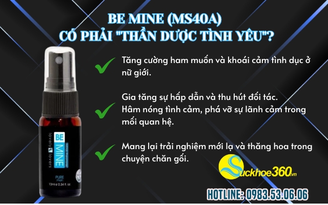 Công Dụng Be Mine (MS40A)