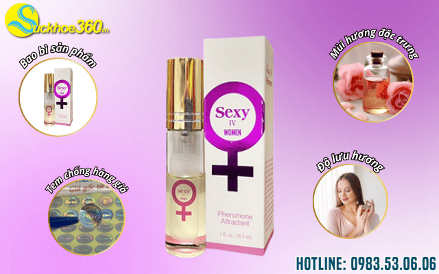 Cách nhận biết nước hoa Sexy Women chính hãng